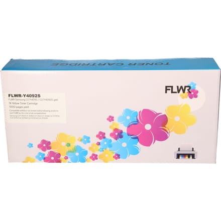 FLWR - Toners / Samsung CLT-Y4092S / geel / Geschikt voor Samsung
