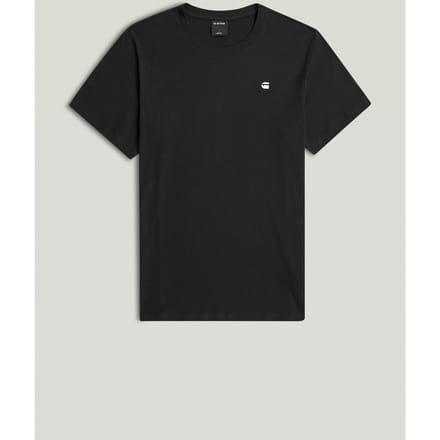 G-Star Chest Logo Slim R T S/s Dk Black Größe: S | Basic T-Shirts Outlet | Herren | Schwarz