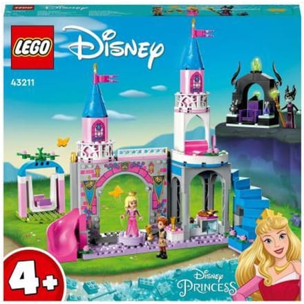 LEGO 43211 Disney Princess Kasteel van Aurora Set met Constructie Speelgoed voor Kinderen
