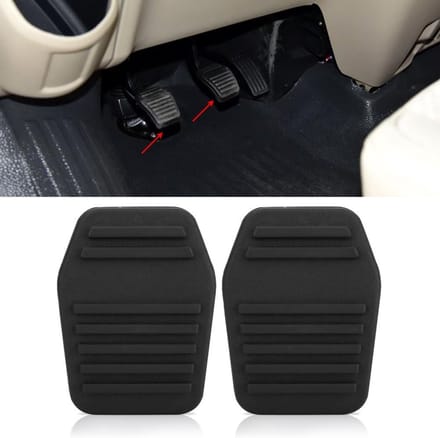 Rubberen Pedal Pads voor Koppeling, Geschikt voor Transit MK6 en MK7 2000-2014, Duurzaam en Antislip