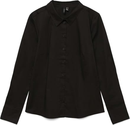 VERO MODA - VMANNA LS FITTED SHIRT WVN NOOS - Dames - Blouses