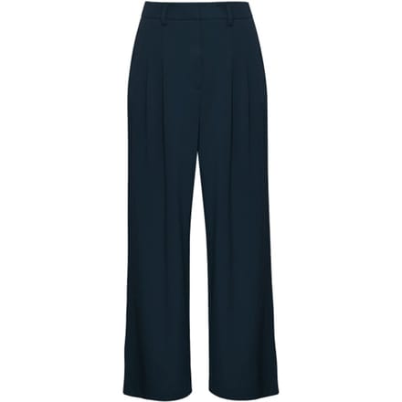 MSCH Copenhagen Mschhenrika Hw Pants Broeken Dames - Donkerblauw - Maat L