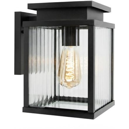 KS Verlichting Wandlamp Leicester 2 - Zwart - Moderne buitenverlichting - E27