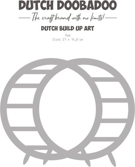 DDBD Card-Art Rad voor Hamster