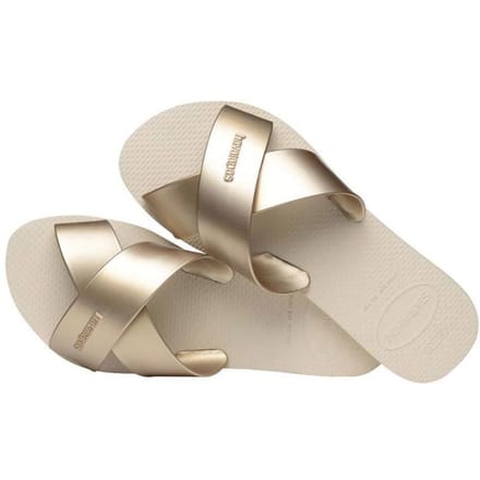 Havaianas HAV. AQUA METALLIC BEIGE Dames Slippers - beige