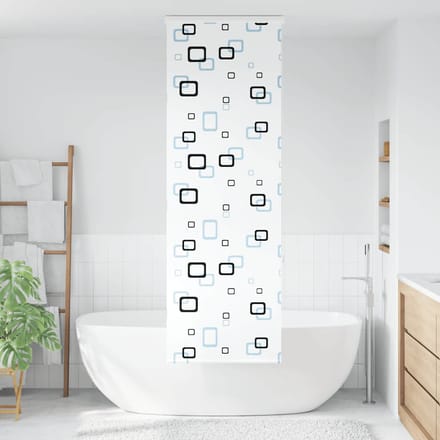 vidaXL - Doucherolgordijn - met - cassette - 70x240 - cm - stofbreedte - 66 - cm