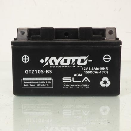 Batterie SLA Kyoto pour Scooter Sym 125 VS E2 E3 2006 à 2015 Neuf