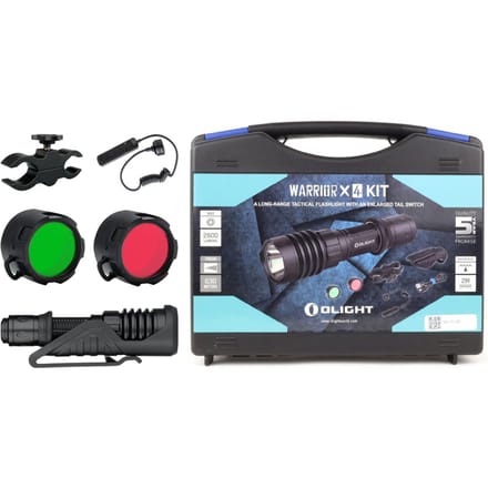 Olight warrior x 4 hunting kit