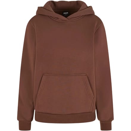 Urban Classics - Fluffy Hoodie/trui - 4XL - Bruin