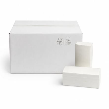 3200 stuks Handdoekpapier Z-vouw 2-laags cellulose 21 x 24 cm