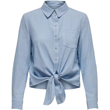 Dames Overhemd Only Lecey met lange mouwen - Stripe Knot