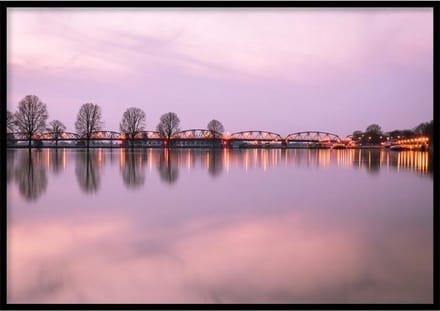 Poster John S. Thompsonbrug - 30x40 cm - Gebouw Poster - WALLLL