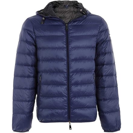 Armani Jeans Marineblauwe Omkeerbare Jas