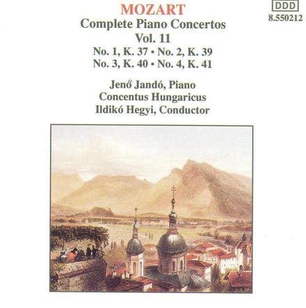 Jeno Jandó - Mozart: Piano Concertos 11 (CD)