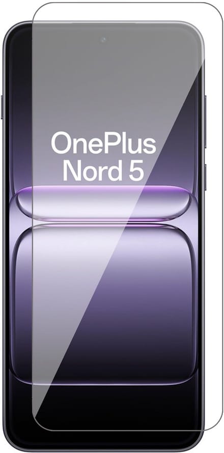 Screenprotector geschikt voor OnePlus Nord 5 - Glas Screen Protector