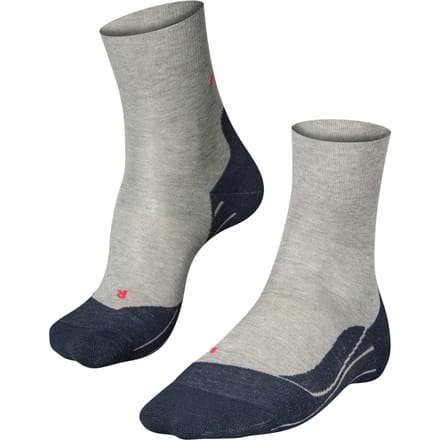 FALKE RU4 anti-blaar katoen functioneel materiaal hardloopsokken heren grijs - maat 44-45