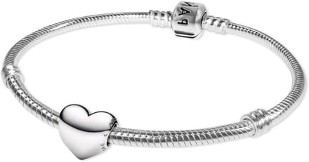Pandora Women's Bracelet Sterling Silver 925 68570, Medium, Sterling Silver, No Gemstone