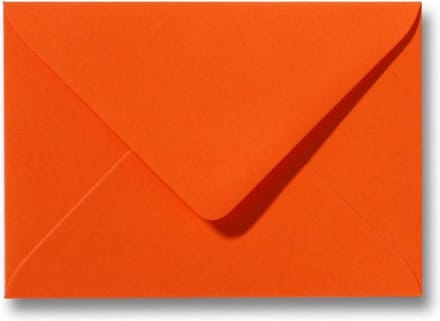 Envelop 13 x 18 Donkeroranje, 100 stuks