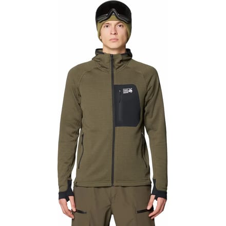Waterdichte jas met volledige rits Mountain Hardwear Power Grid™