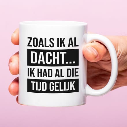 Ditverzinjeniet.nl Mok Zoals ik al dacht...