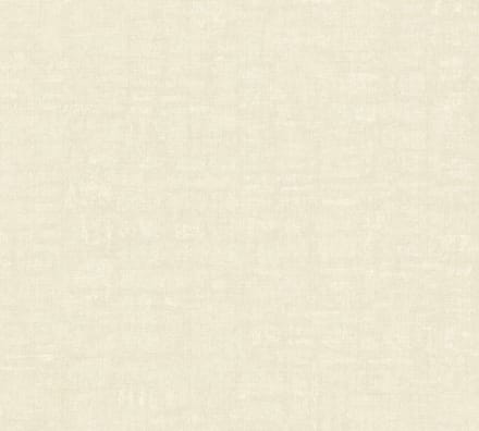 LINNENLOOK BEHANG | Uni - beige crème - A.S. Création Nara