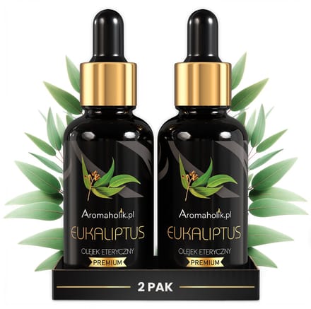 Aromaholik - Eucalyptusolie - Etherische Olie Set - 2x30 ml - Hooggeconcentreerd