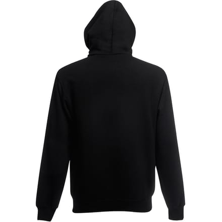 Fruit Of The Loom Kinderen / Kinder Unisex Sweatshirt met capuchon (Zwart)