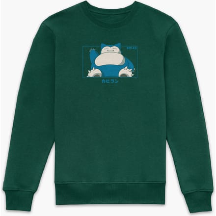 Pokémon Snorlax Sweatshirt - Green - XXL