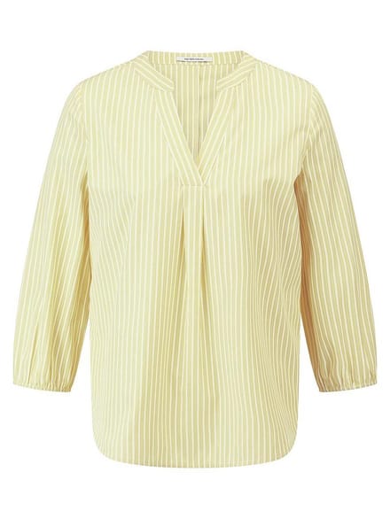 Blouse Van Peter Hahn geel