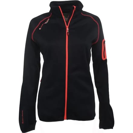 Dames shell fleece sweatshirt Peak Mountain Amano