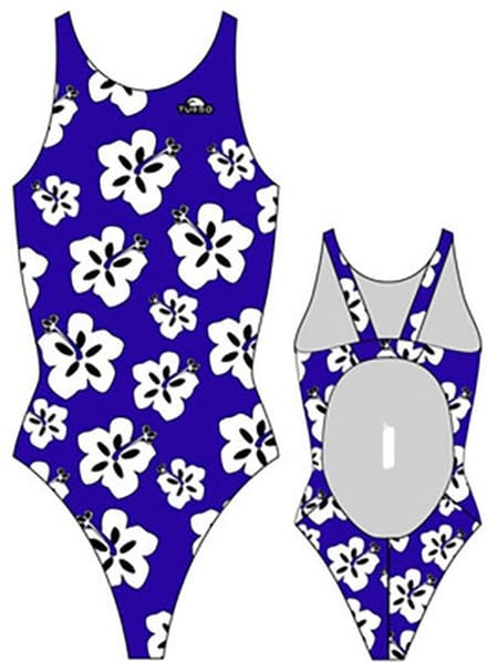 Turbo Hawai Pro Resist Zwemkleding Blauw 7-8 Years Meisje