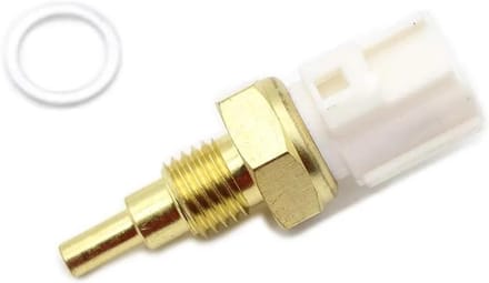 Radiator Schakelaar - Temperatuursensor Motor - Koelsysteem Onderhoud - Directe Vervanging - 1 x 1 x 1 cm - Zwart