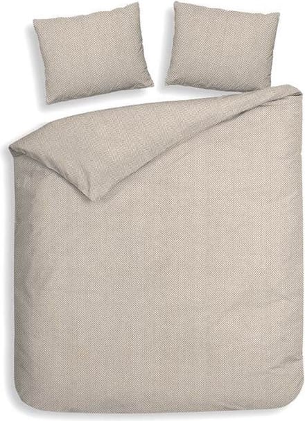 Heckettlane Spina Dekbedovertrek - Extra breed - 260x200/220 cm - Desert Sand