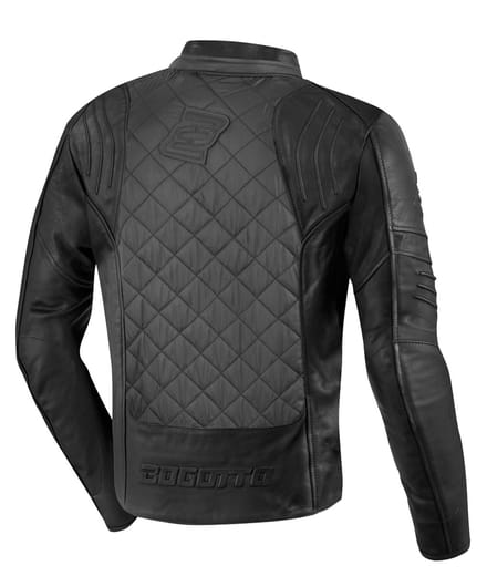Bogotto Radic Leren / Textiele Motorjas Zwart - Jas