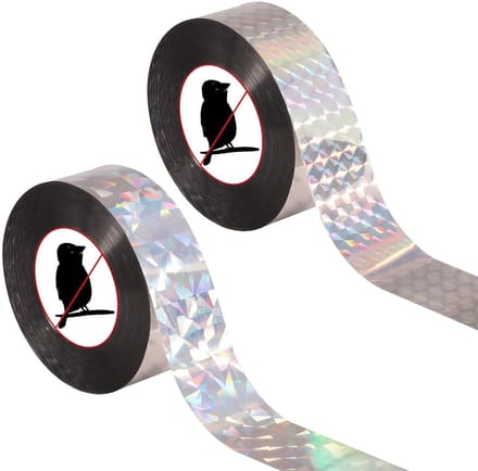 Dailygoods- Vogelafschrikband 100M - Dubbelzijdig - Reflecterend