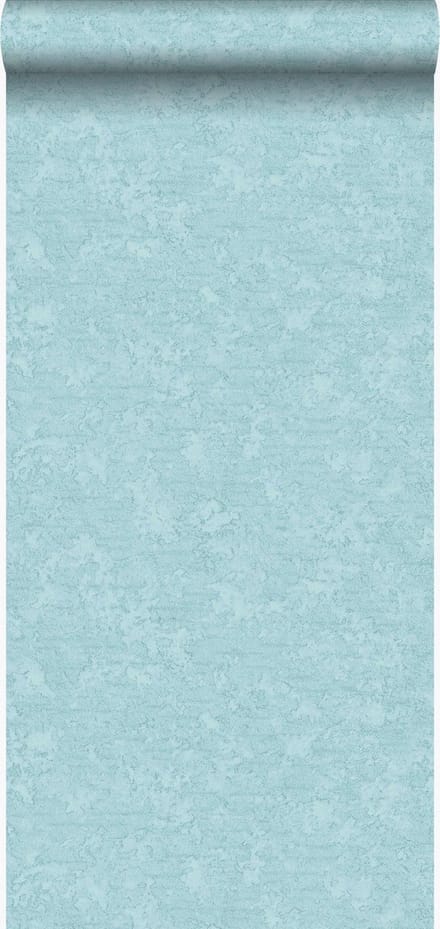Origin Wallcoverings behang effen ijsblauw - 53 cm x 10.05 m - 345944