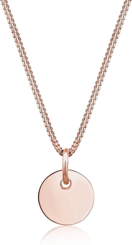 Elli damesketen 925 zilver One Size Roségoud 32020178