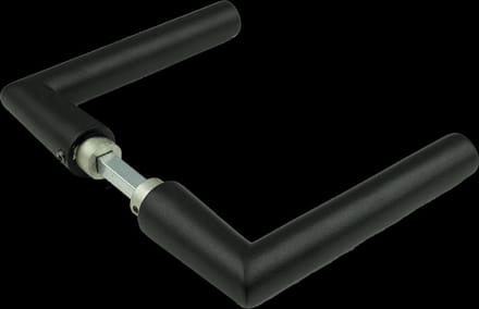 Ami deurkruk 374 L-model ZS zwart dd 53/57mm