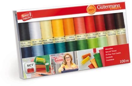 Gütermann Naaigaren-set 20st. 100m - Gutermann