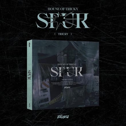 xikers [HOUSE OF TRICKY SPUR] 5E MINI ALBUM (version TRICKY.  X ver.  RANDONNEUR ver.) SET (3 Ver.) gray