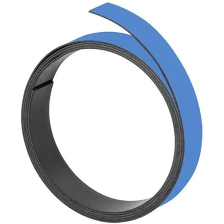 FRANKEN magneetband, (L)1.000 x (D)10 x (H)1 mm, lichtblauw