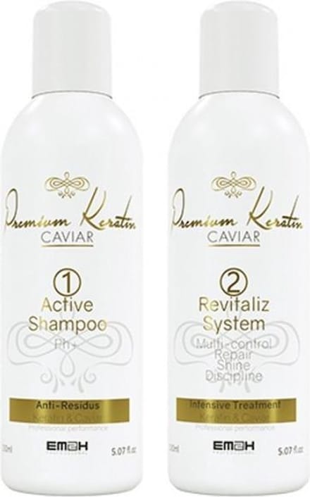 Lissage brésilien KIT 150ML PREMIUM KERATIN CAVIAR