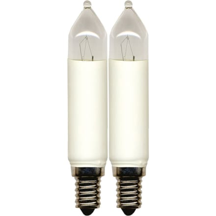 STAR TRADING Vervangingslamp E14 7W 14V in een set van 2