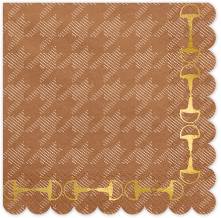 12 Steigbögel Feestservetten 33x33 cm