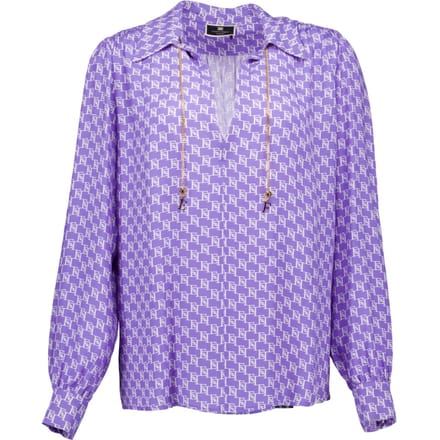 Elisabetta Franchi  Blouses Paars Cas3041e2 Bx9