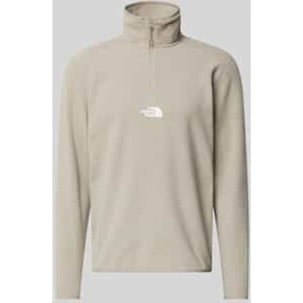 Fleecepullover met labelstitching