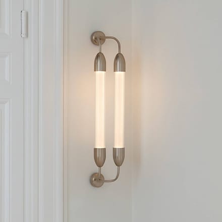 UMAGE wandlamp Lemon Squeeze 2-lamps, lengte 77 cm, messing