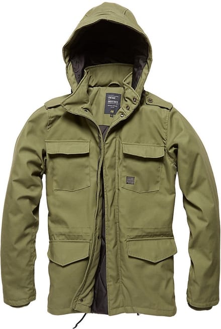 Vintage Industries Darren parka olive