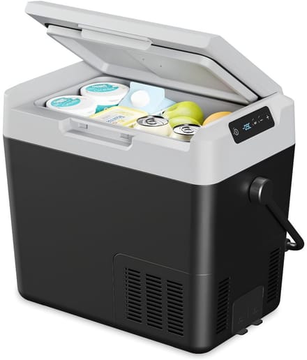 SP® Koelbox - 19L Capaciteit - Elektrische Koelbox - Elektrische Koelbox Compressor - Zwart/Grijs - 36cm x 55cm x 47cm