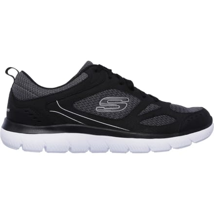 Skechers Summits South Rim heren sneakers zwart wit